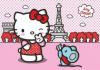 Fototapet - hello kitty 360x254cm