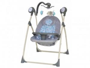 Leagan Electric 0-6 Luni Cu Melodii Baby Mix Grey