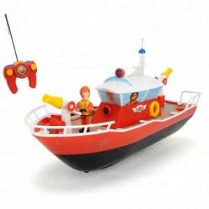 Barca Dickie Toys Fireman Sam cu telecomanda si figurina Sam