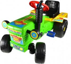 Tractor cu pedale Play Time Turbo Green