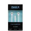 Earphones ROXA&reg; BX-500 for mobile phones Samsung - white -Casti Roxa ® BX-500 pentru telefoane mobile Samsung
