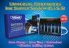 CISS UNIV-6C    Cerneala BK/ C/ M/ Y/ LC/ LM (6 x 100ml) + set accesorii si instructiuni de instalare