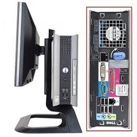 All In One DELL Optiplex 755 USFF, Intel Celeron 2.0 GHz, 1 GB DDR2, 80 GB HDD SATA, DVD-CDRW, Monitor 17inch DELL 17xx Silver&Black, Windows XP...