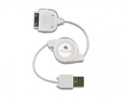 Cablu incarcare retractabil Apple iPhone 4/4S
