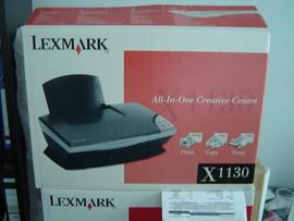 Lexmark all in one creative centre X1130