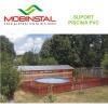 Mobinstal - SUPORT LAMBRISAT DIN LEMN PENTRU PISCINA PVC - 98 LEI/MP