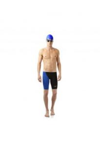 Costum profesional inot Speedo pentru barbati Fastskin LZR racer elite 2 jammer negru/albastru