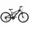 Bicicleta MTB Omega Magic 20" negru fullsuspension