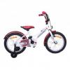 Bicicleta copii ninja 12" rosu/alb