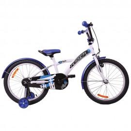 Bicicleta copii Ninja 16" albastru/alb