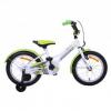 Bicicleta copii ninja 16" verde/alb