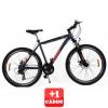 Bicicleta omega hawk 27.5" 21 viteze gri+1 cadou