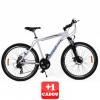 Bicicleta omega hawk 29" 21 viteze alb+1 cadou