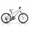 Bicicleta cross speedster 20" fete alb/albastru/roz