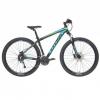 Bicicleta cross grx 827 29" negru/albastru/verde 2017