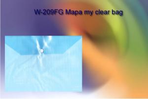 Mapa my clear bag W-209FG