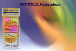 Notes adeziv F03T03COL