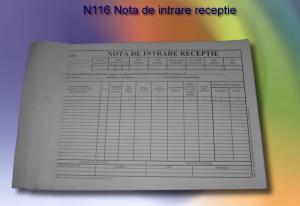 Nota de intrare receptie N016