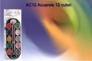 Acuarele 12 culori  AC12