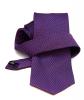 Cravata violet cu puncte roz - nou!