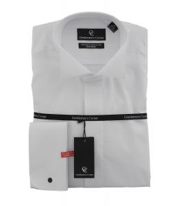 Camasa alba de gala Slim Fit pentru papion