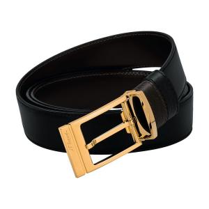 Curea S.T. Dupont Yellow Gold Tongue Buckle