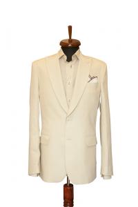 Costum crem in la comanda Slim Fit Gentlemen`s Corner - NOU!