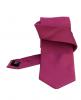 Cravata matase roz inchis