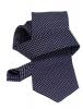 Cravata bleumarin cu mici patrate - nou!