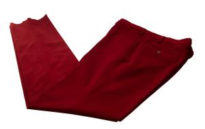 Pantaloni bumbac Slim Fit Gentlemen`s Corner - rosu inchis - NOU!