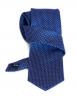 Cravata albastra cu puncte albe -