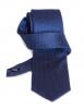 Cravata albastra cu puncte fine bleu - NOU!