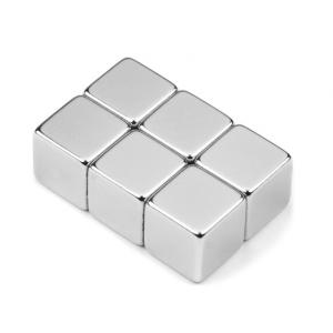 Magnet neodim cub, 12 mm, putere 6,3 kg