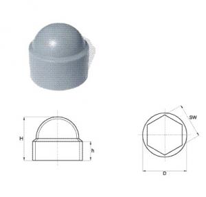 Capac pentru suruburi M16