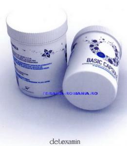 DETOXAMIN BASIC CAPSULE ZEOLIT NATURAL CLINOLIPTOLIT IN BOLII CANCEROASE 50 EURO 180 CAPSULE