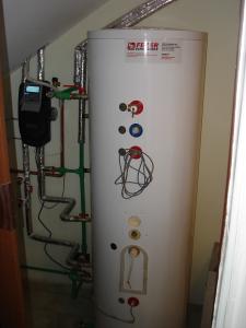 Boiler trivalent inox 200 litri