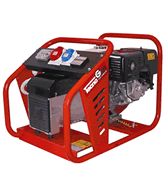 Generator monofazat (benzina) cu automatizare TECNOGEN H8000EA 7.2KVA