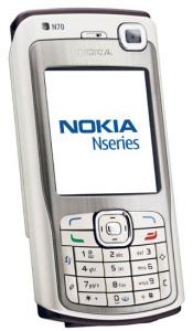Nokia n70 silver