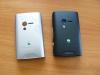 Sony ericsson xperia x10 mini black silver + card