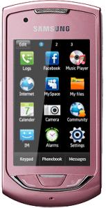 Samsung S5620 Monte Pink