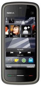 Nokia 5230 Black Purple