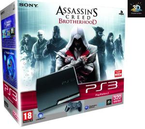 Sony PlayStation PS3 Slim 320GB + Assassin's Creed Brotherhood