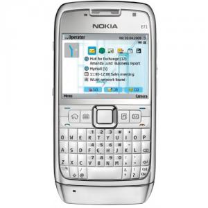 Nokia E71 White + card microSD 4GB + Garmin ( Harta Europei )