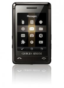 Samsung P520 Armani Titan Gray