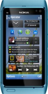 Nokia N8 Blue + Garmin ( Harta Europei )