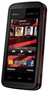 Nokia 5530 XpressMusic Black on Red