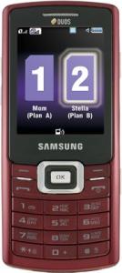 Samsung C5212 Dual Sim Ruby Red