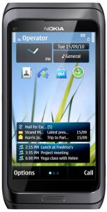 Nokia E7 Dark Grey+ Garmin ( Harta Europei )