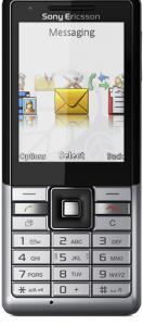 Sony Ericsson J105i Naite Vapour Silver