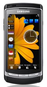 Samsung i8910 Omnia HD 8GB Black  + card microSD 8GB + Garmin ( Harta Europei )